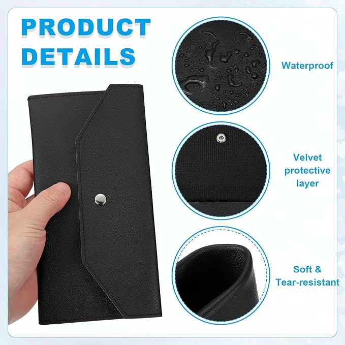 PATIKIL Cash Envelope Wallet, Budget Cash Holder Reusable Money Bag Pouch - Image 3