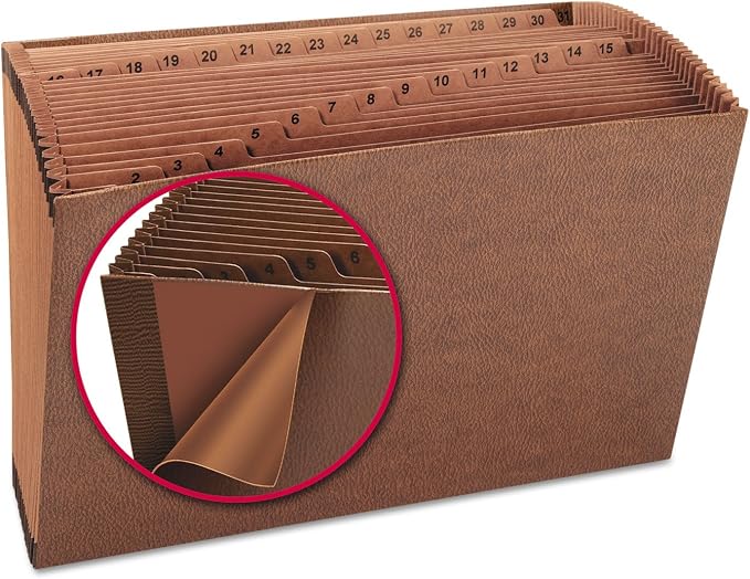 Smead TUFF Expanding File, 31 Pockets, Legal Size - Image 4