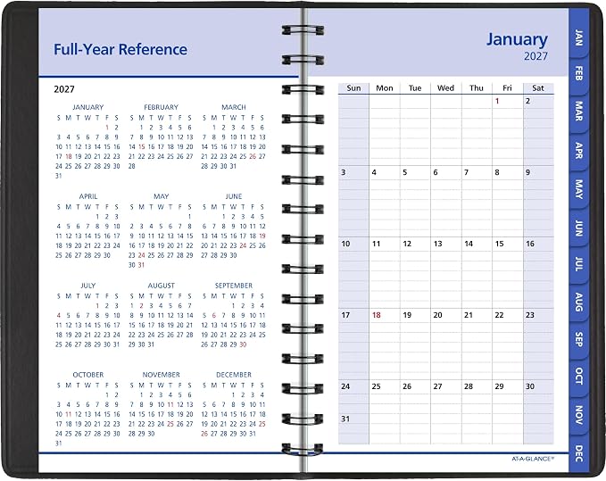 AT-A-GLANCE 2027 Appointment Book Planner, Daily & Monthly, QuickNotes - Image 8