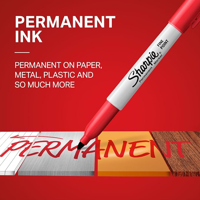 Sharpie® Permanent Markers, Fine and Ultra-Fine Points, USA 250th Anniversary - Image 5