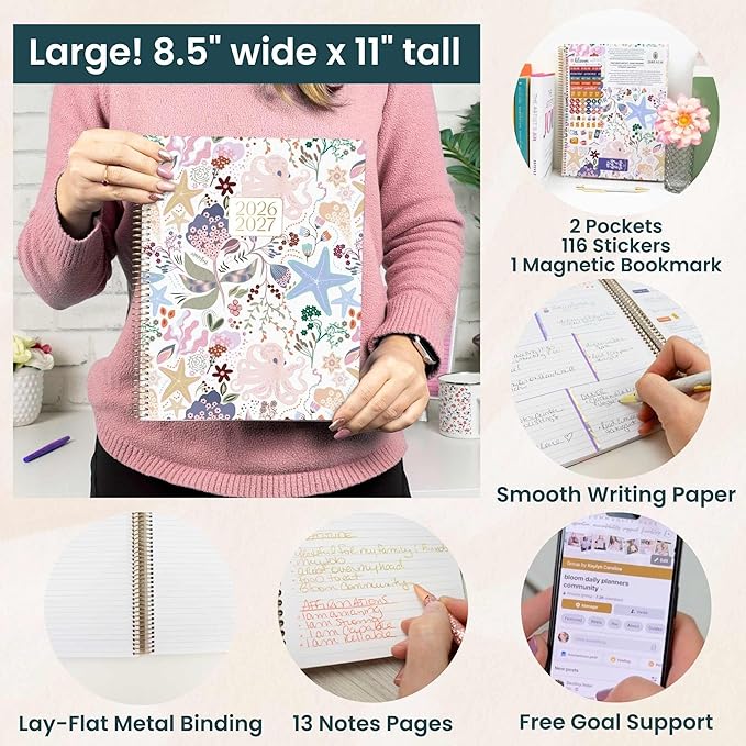 bloom daily planners 2026-2027 Academic Year Day Planner - Image 5