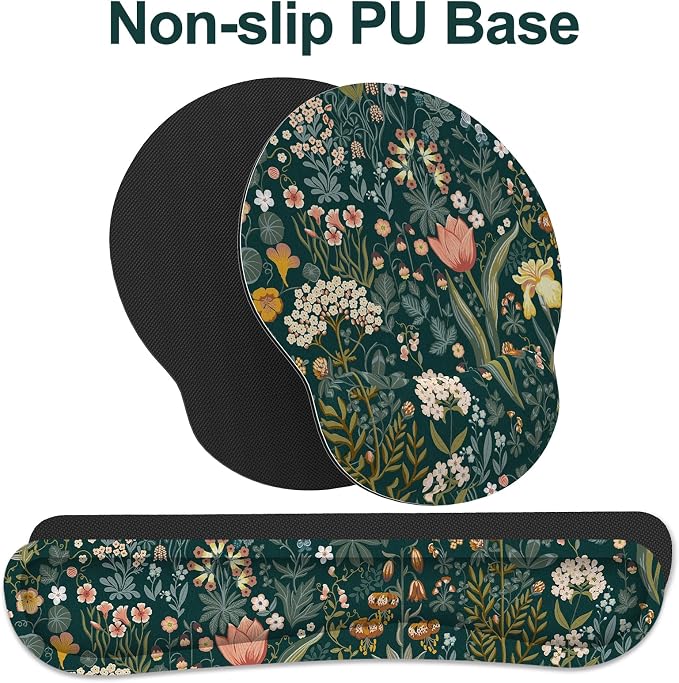 Ergonomic Mouse Pad with Wrist Rest and Keyboard Wrist Rest, Mousepad and Wrist - Image 4
