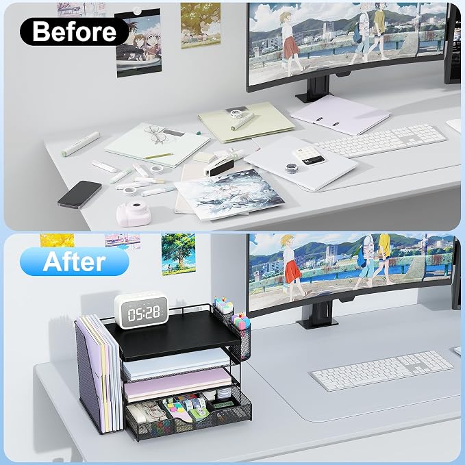 gianotter Wood Desk Organizers and Accessories - Image 2