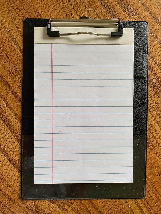 A5 Mini Clipboard with 3 Junior Legal Pads - Image 3