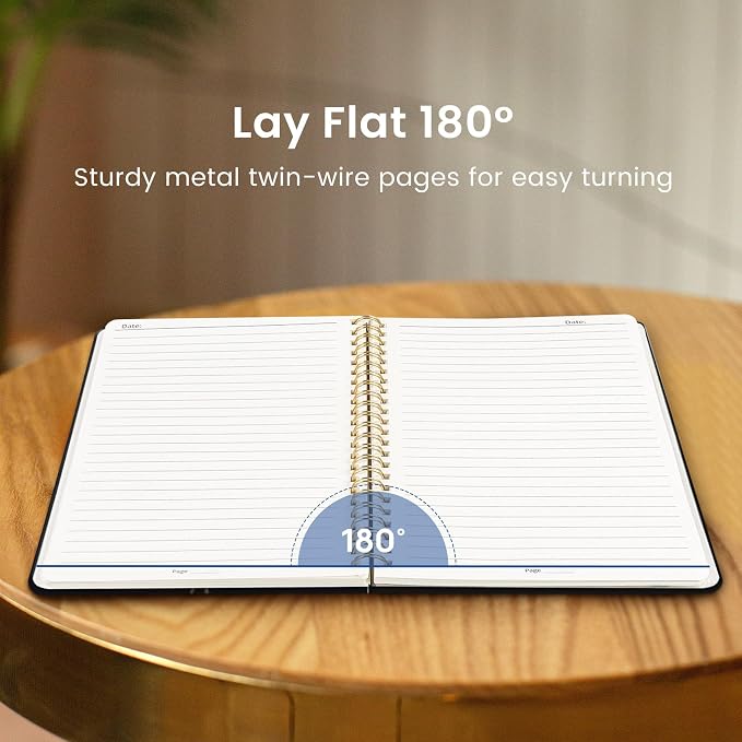 Taja Lined Spiral Journal Notebook - Image 4