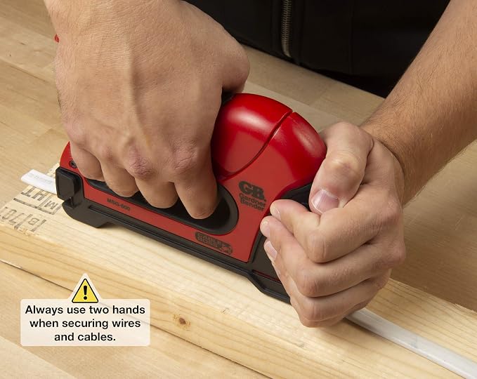 Gardner Bender MSG-501 Heavy-Duty Cable Boss Staple Gun, Secures Coax, & - Image 8