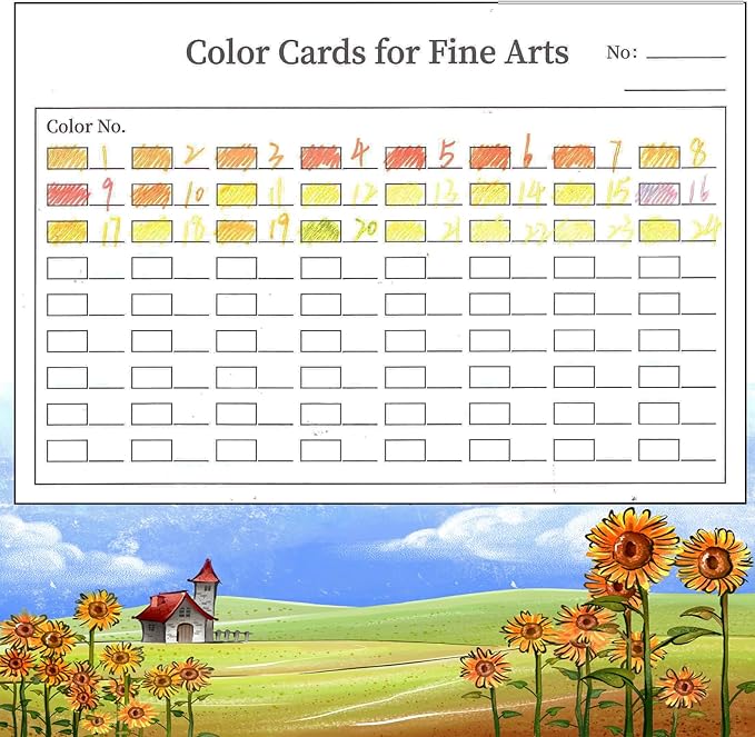 Orange Yellow Gel Pens for Coloring Book,72 Color Gel Pens Set including 24 Color Gel Pen with 48 Refills,40% More Ink Colored Gel Pens for Drawing, Doodling, Scrapbook, Journaling-DeskLoop Office