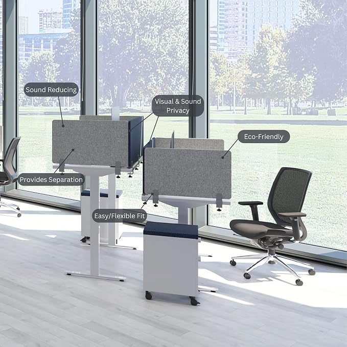 Sound Absorbing Panel Privacy Shield - Image 4