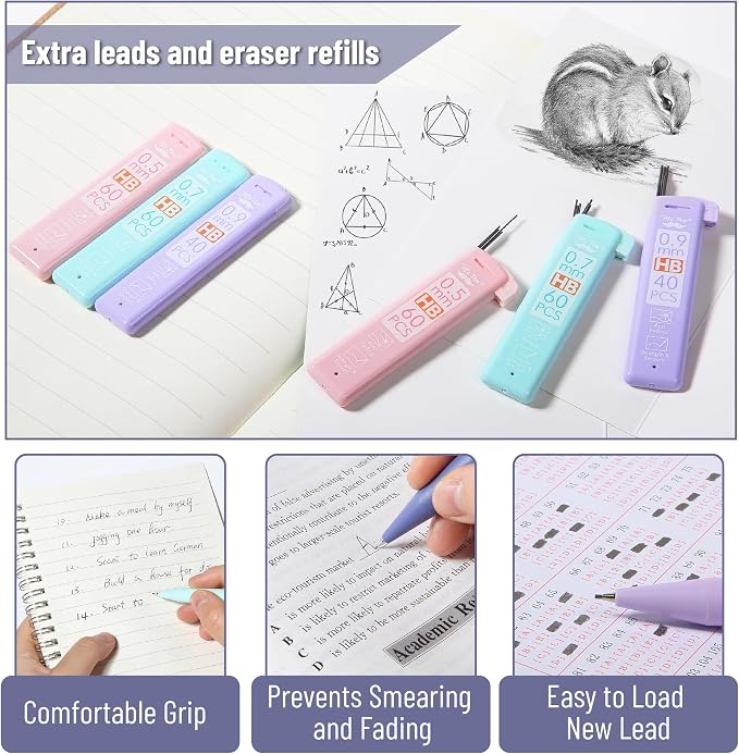 Mr. Pen- Pastel Mechanical Pencil Set - Image 4