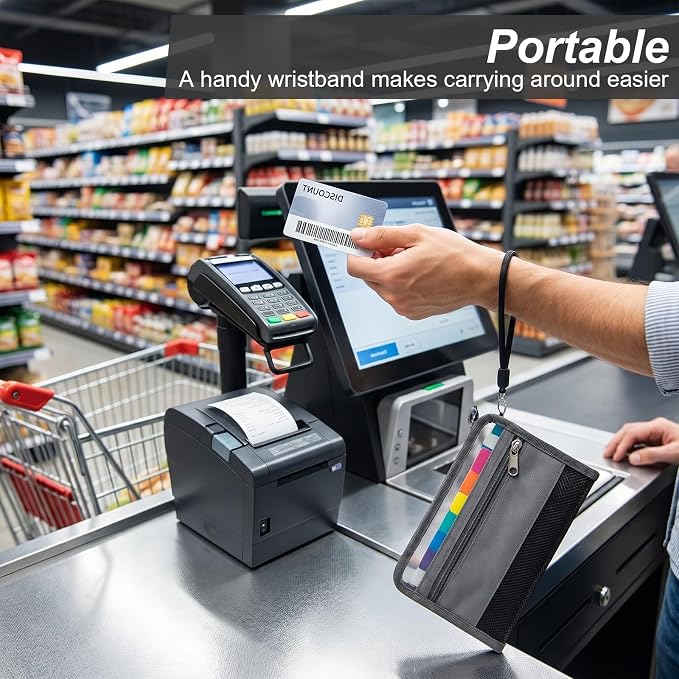 Portable Receipt Organizer & Coupon Holder - Image 7