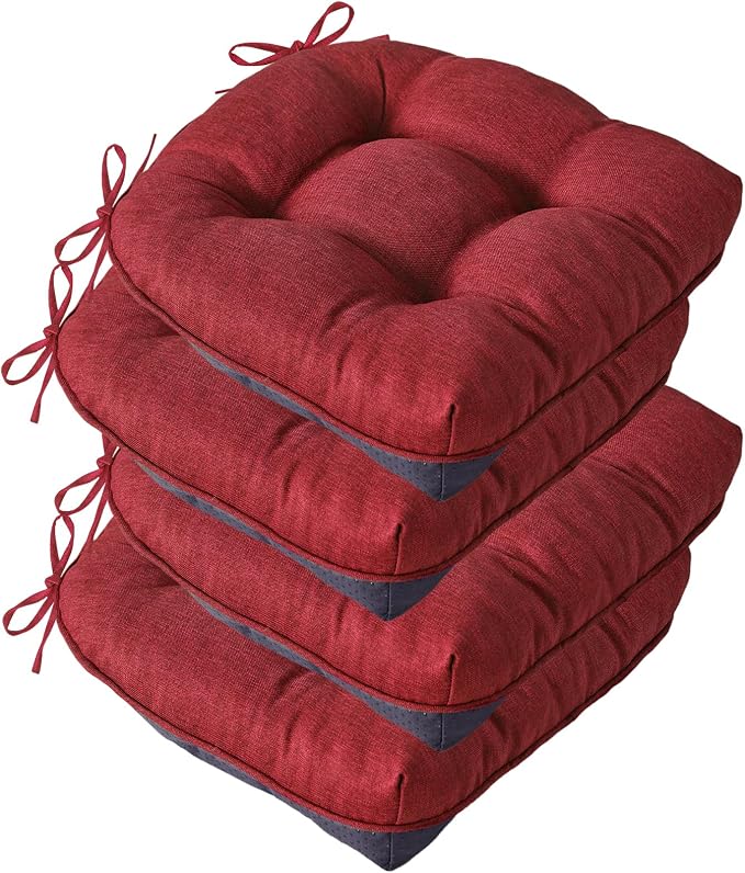 IASEAHK Chair Cushions for Dining Chairs, Seat Cushions for Kitchen Chairs by IASEAHK