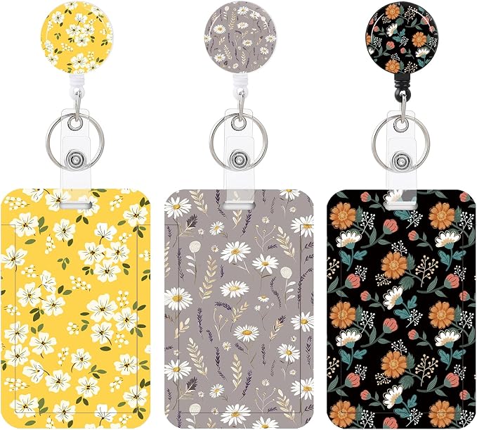 3 Set Heavy Duty Badge Holder - Image 2