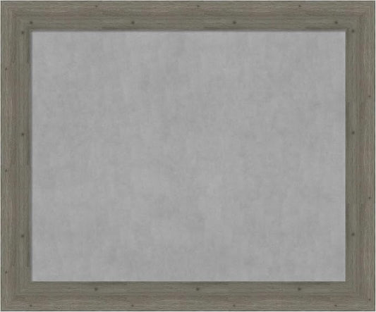 Amanti Art Grey Framed Magnetic Board 39x47 X-Large Vision Board by AmantiArt