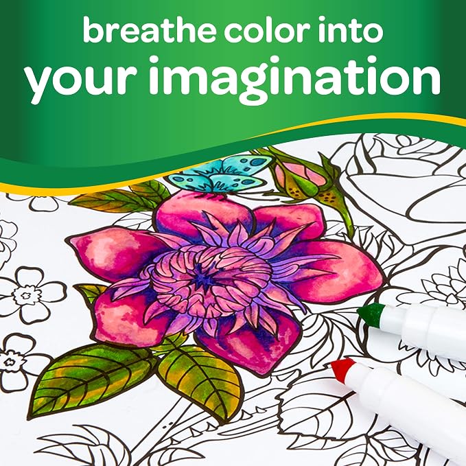 Crayola Super Tips Marker Set, Fine Point Washable Markers, Teacher Must Haves - Image 8