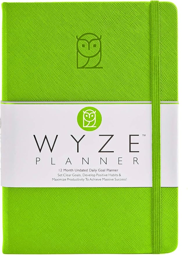 Wyze Planner Undated Daily Planner – 1-Year B5 Productivity Organizer - Image 6