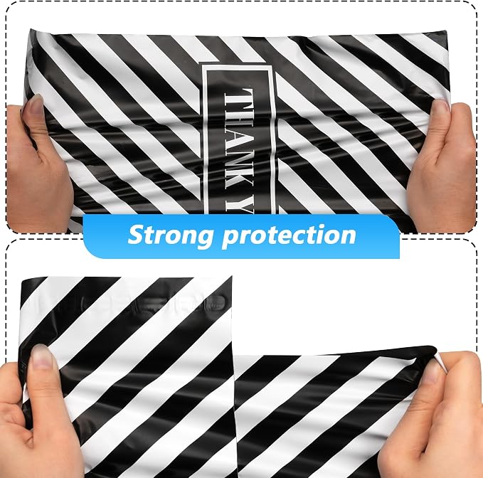 Thank You Poly Mailer 10x13 Inch 100 Pcs, Waterproof and Tear-Resistant - Image 4