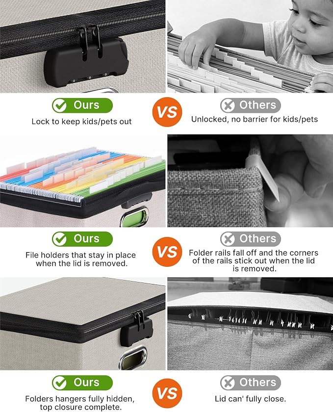 Oterri File Organizer Boxes - Image 5