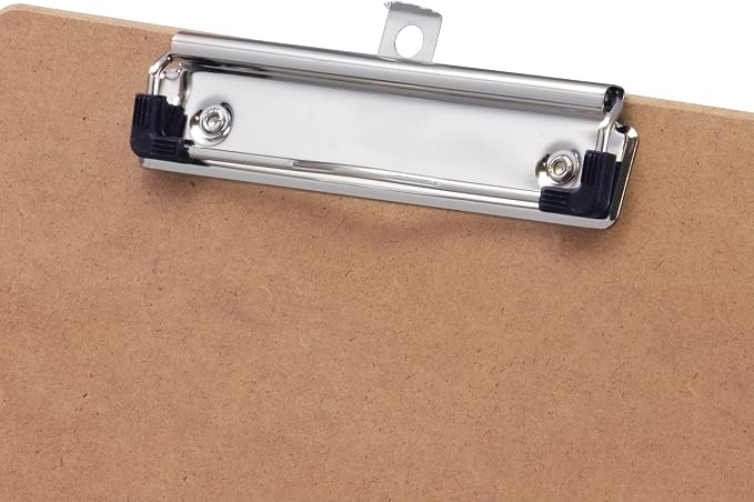Officemate Recycled Legal Size Wood Clipboard, Low Profile Clip, 12 Pack - Image 4