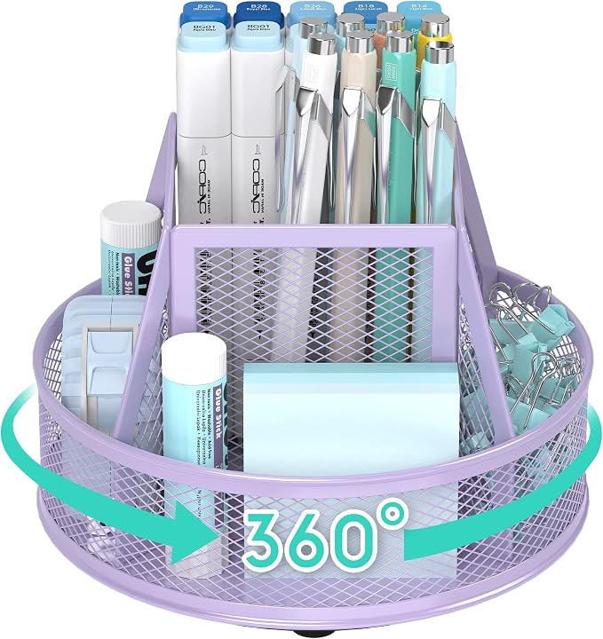 YINGHUA Metal Mesh Desk Organizer by YINGHUA