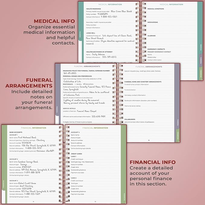 Clever Fox When I Die Planner - Image 4
