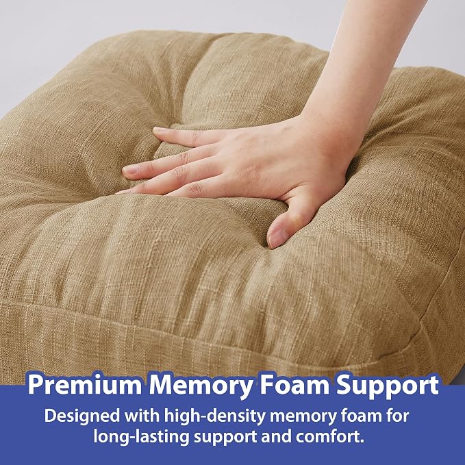 IASEAHK Chair Cushions for Dining Chairs, Dining Chair Cushions, Tufted Indoor - Image 5
