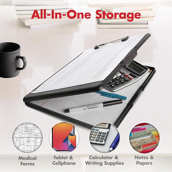 Dexas Slimcase 2 Plastic Clipboard - Image 6