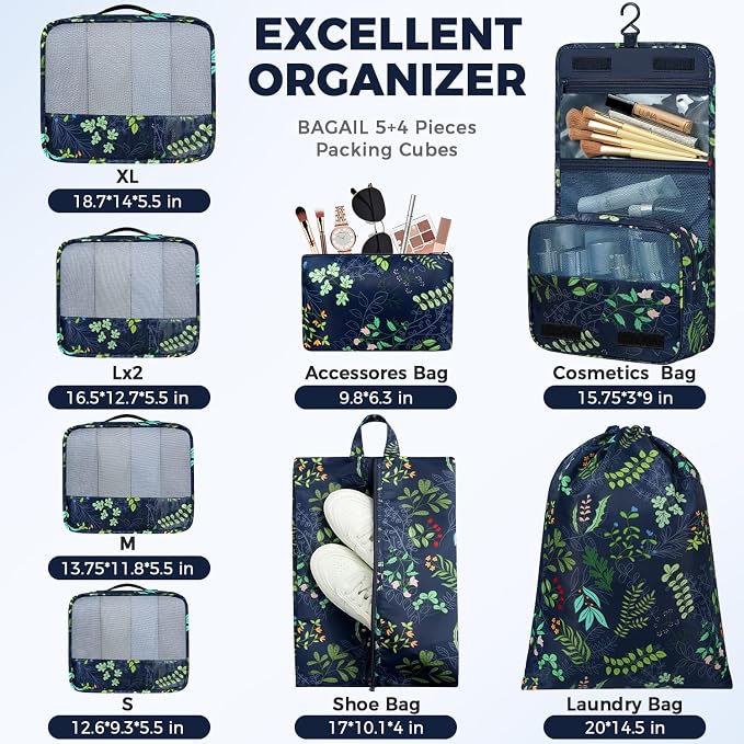 BAGAIL 9 Set Packing Cubes - Image 5