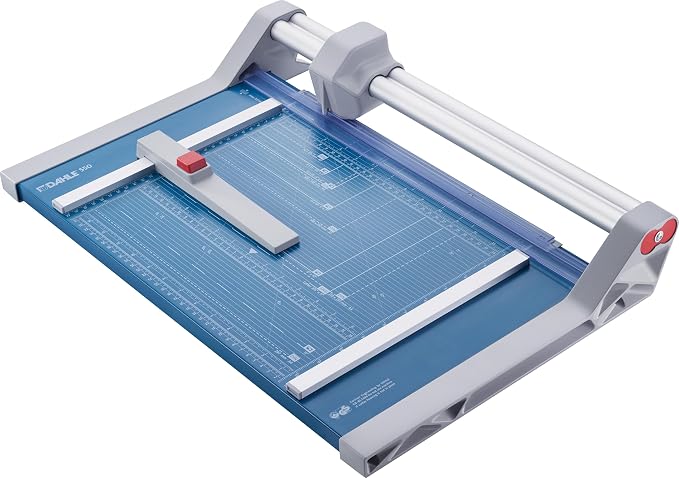 Dahle 550 Professional Rotary Trimmer, 20 Sheet Capacity, Self-Sharpening by Dahle