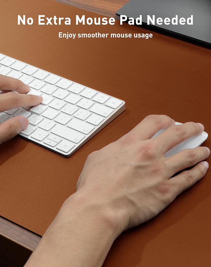 Aothia Faux Leather Desk Mat - Image 4