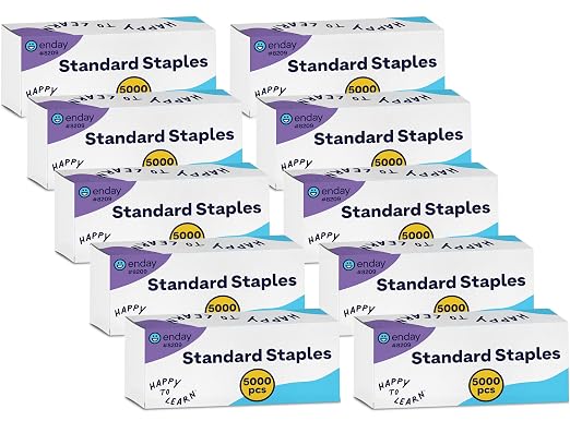 50, 000 Standard Staples by Enday