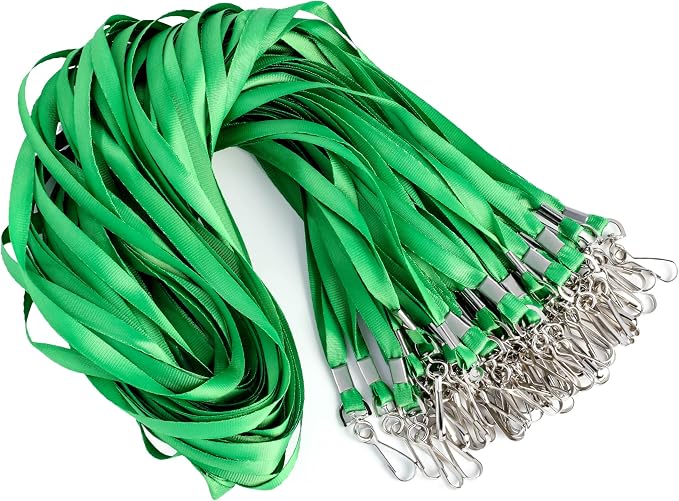 LOCONHA 100 Pack Green lanyards Lanyards by LOCONHA