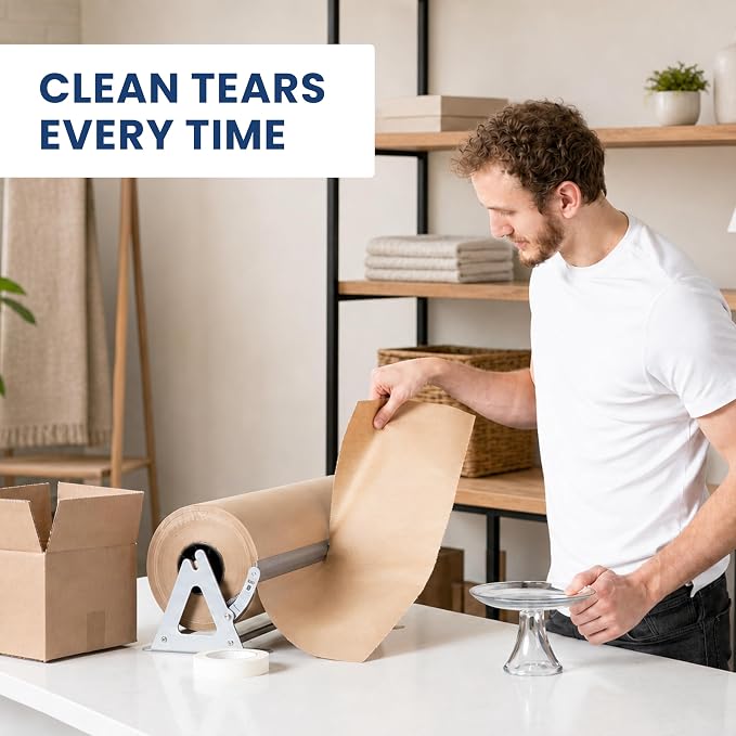 DIY Crew 12 Inch Paper Roll Dispenser and Cutter - Image 2