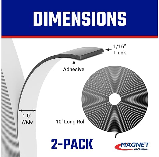 Master Magnetics Flexible Magnetic Strip - Image 2