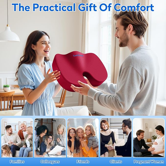 XXL Seat Cushion Office Car Seat Cushion, Memory Foam Cushion - Image 7