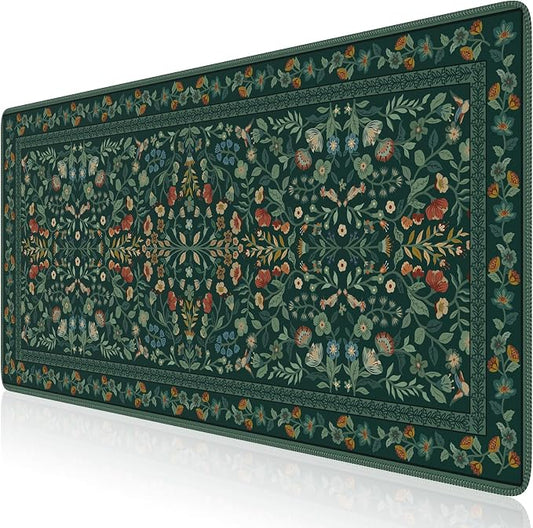 iCasso Desk Mat for Keyboard and Mouse, Large Mouse Pad, Desk Pad Mat, by iCasso