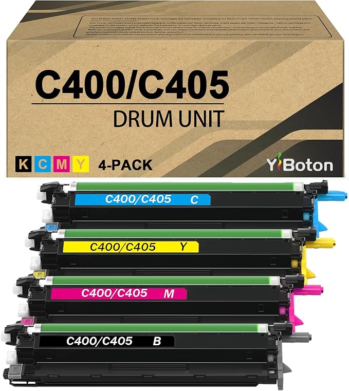 C400 C405 Drum Unit Replacement for Xerox C400 C405 108R01121 Imaging Unit Compatible for Xerox Phaser 6600 Workcentre 6605 6655 Versalink C400 C405 Printer (4-Pack)-DeskLoop Office