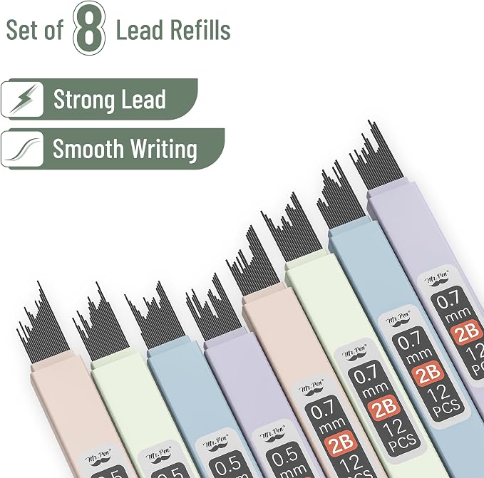 Mr. Pen- Pastel Mechanical Pencil Set - Image 6