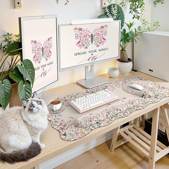 iCasso Desk Mat Set, Large Mouse Pad - Image 6