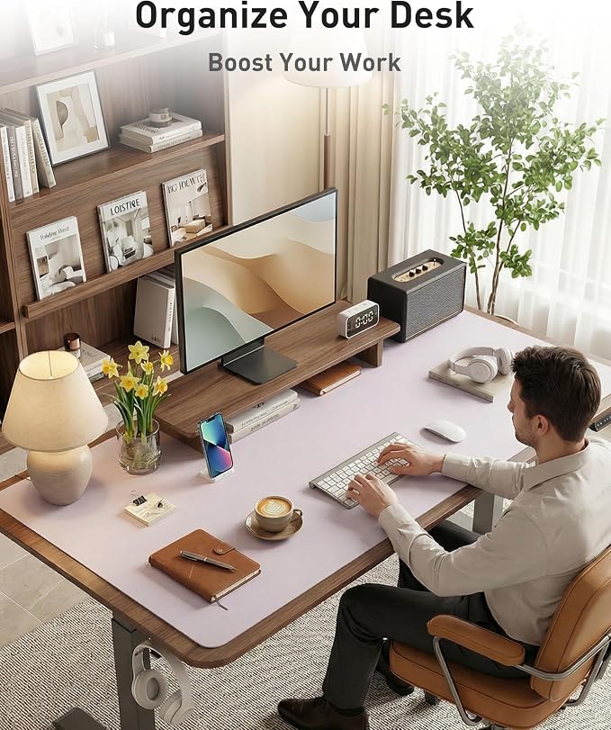 Aothia Faux Leather Desk Mat - Image 3