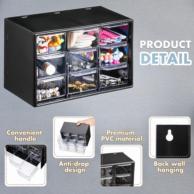 Amyhill 6 Pcs Mini Drawer Organizer Small Organizer - Image 3