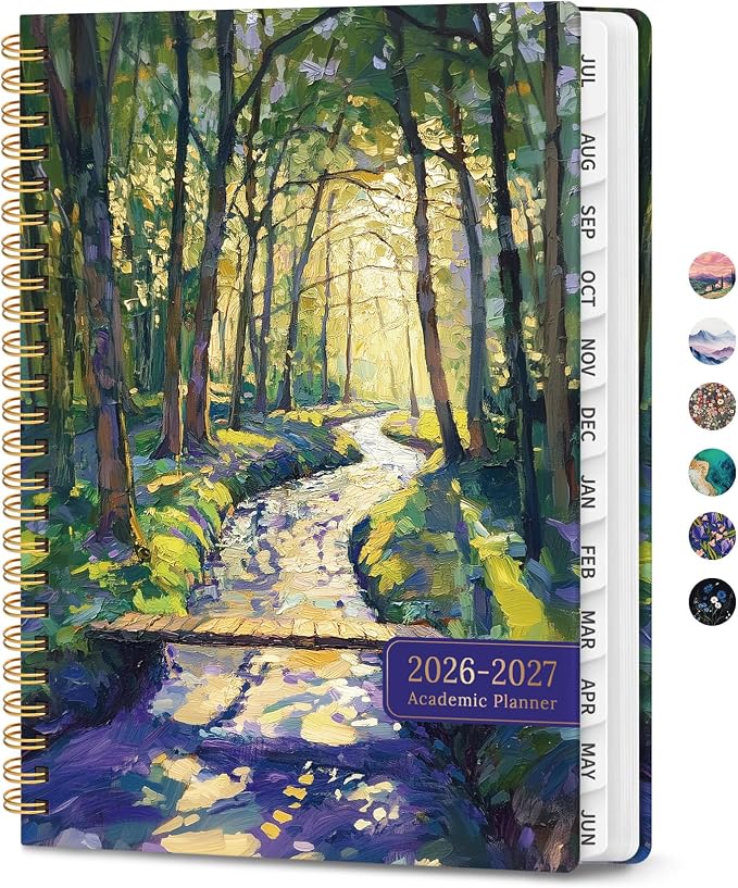 Planner 2026-2027, Monthly and Weekly Academic Planner July 2026 by Zotia