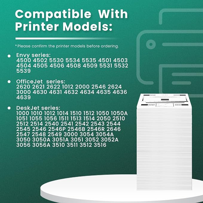 GREENBOX Compatible 61XL Ink Cartridge Replacement for HP Envy 4500 5530 4502 Officejet 4630 4635 DeskJet 1000 1010 1512, Black, Tri-color, 2-Pack-DeskLoop Office