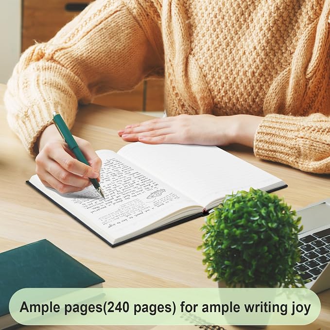 Comix Lined Journal for Men Women, 240 Pages 5.6" x 8.3" Journaling Notebook - Image 2