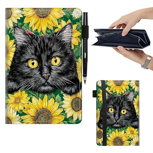 Sunflowers Cat Large Server Book by Unknown