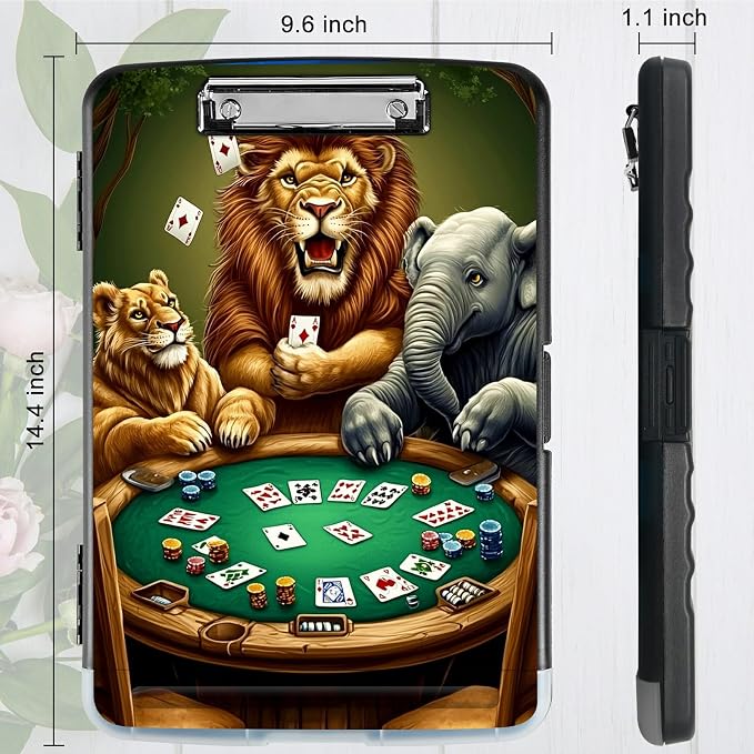 Elephant Lion A4 Clipboard - Image 3