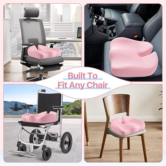 CJACSOC Seat Cushion, Extra Large Memory Foam Cushion - Image 7