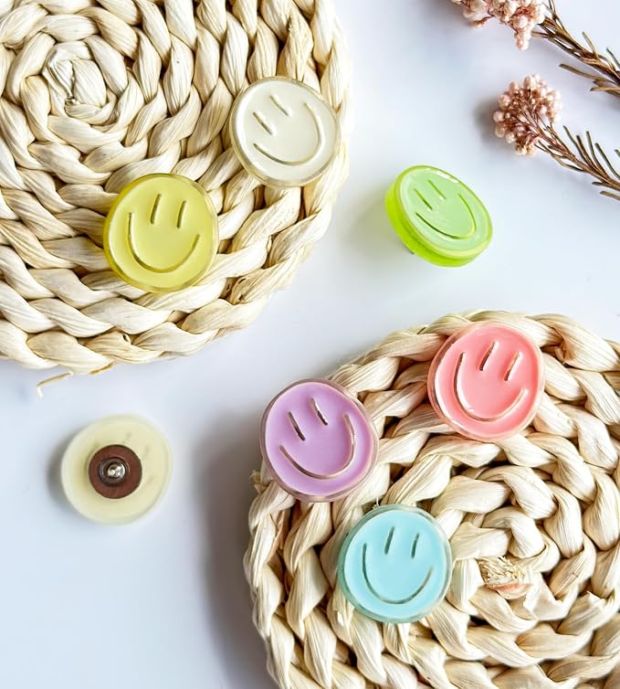 Smiley Face Decorative Push Pins, Cute Bulletin Board Push Pins, Thumbtacks - Image 5