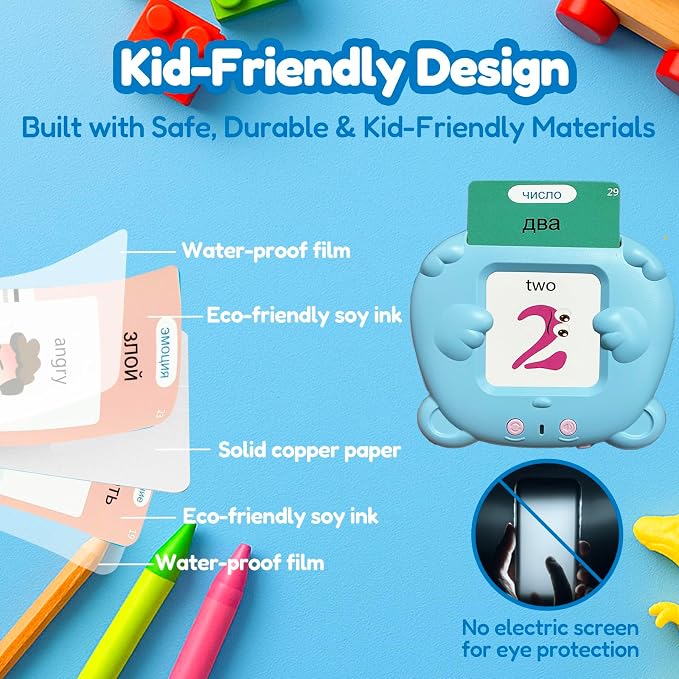 Bilingual Talking Flash Cards for Kids - Image 7
