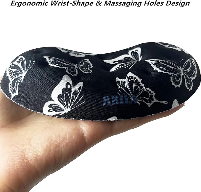 BRILA Ergonomic Memory Foam Mouse Wrist Rest Support Pad Cushion - Image 4