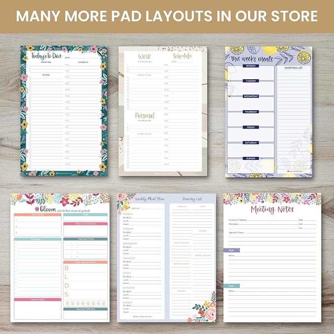 bloom daily planners Daily Planning System Tear Off to-Do Pad - Image 7
